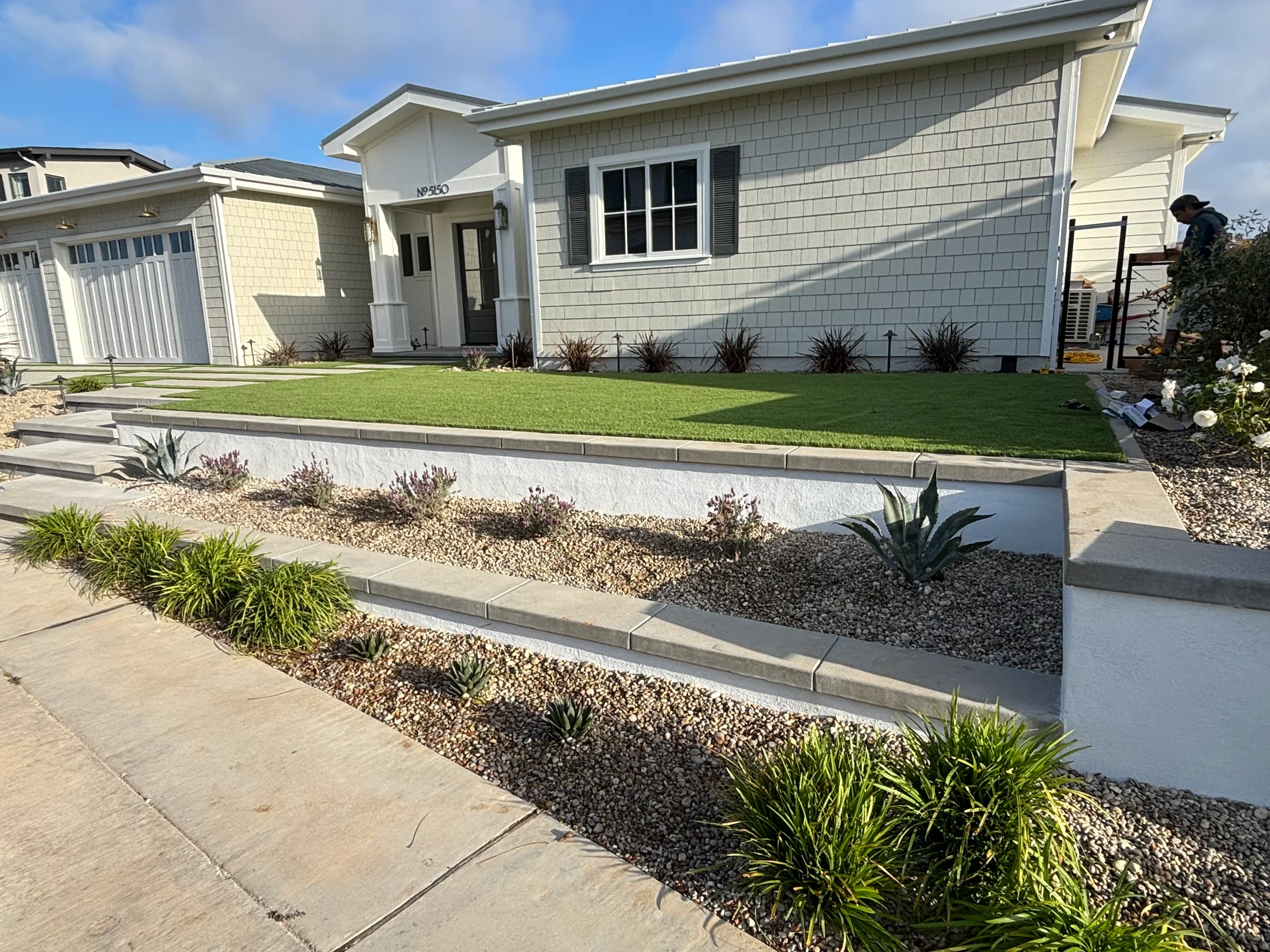 Coastal Modern Farmhouse — outdoor living detail 6