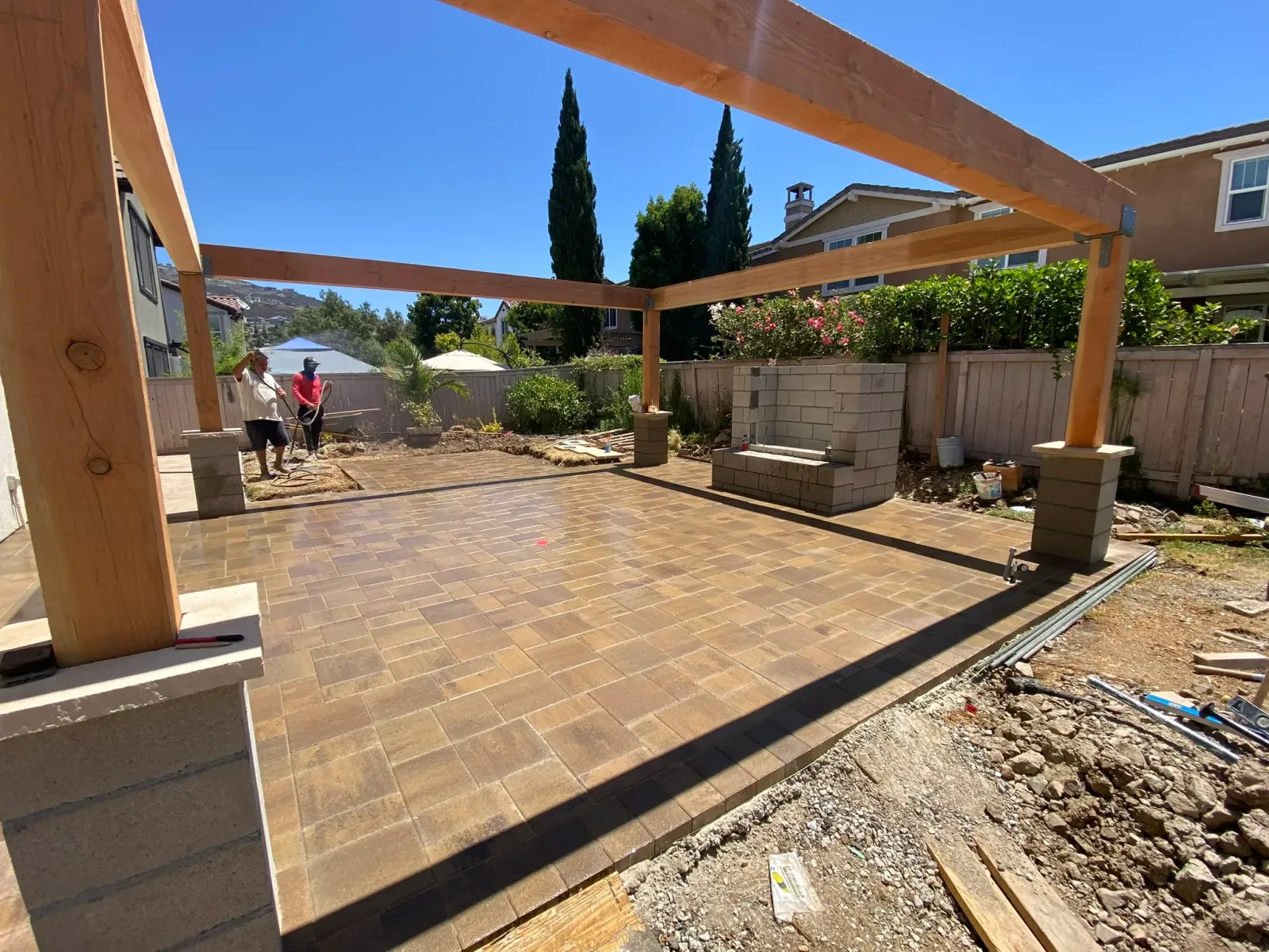 Pergola and shade structure