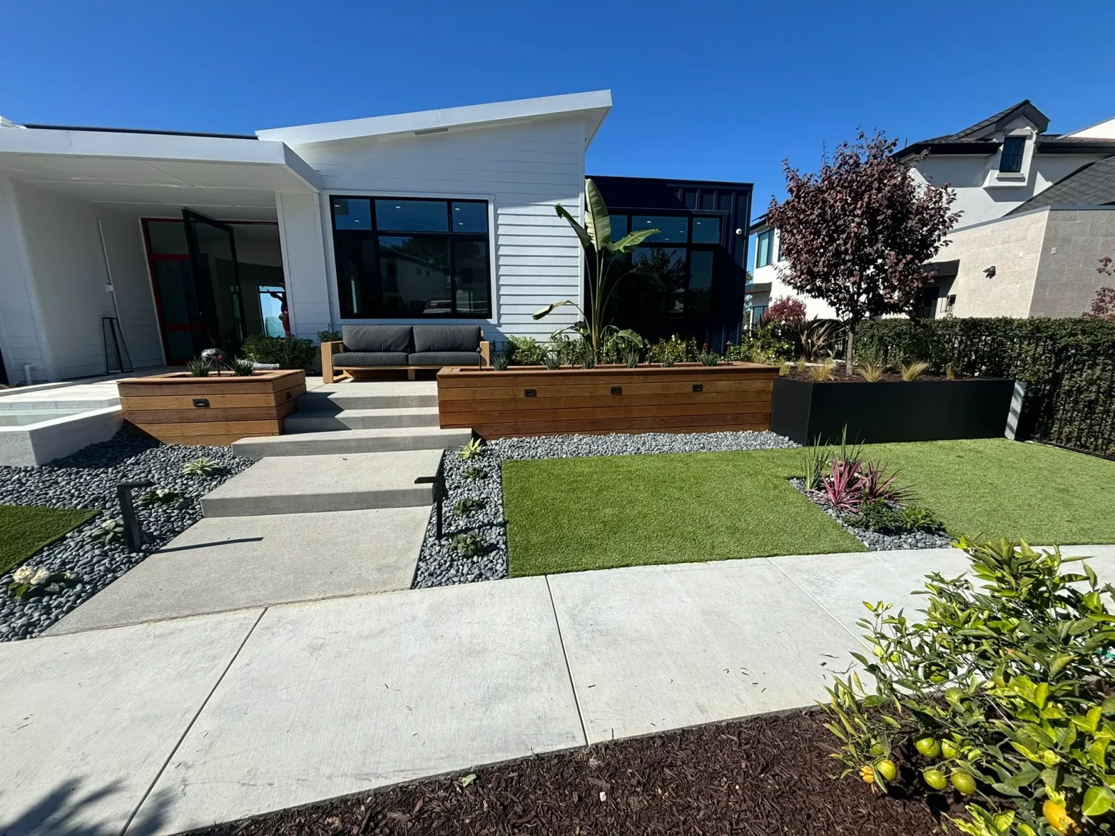 Outdoor living space project